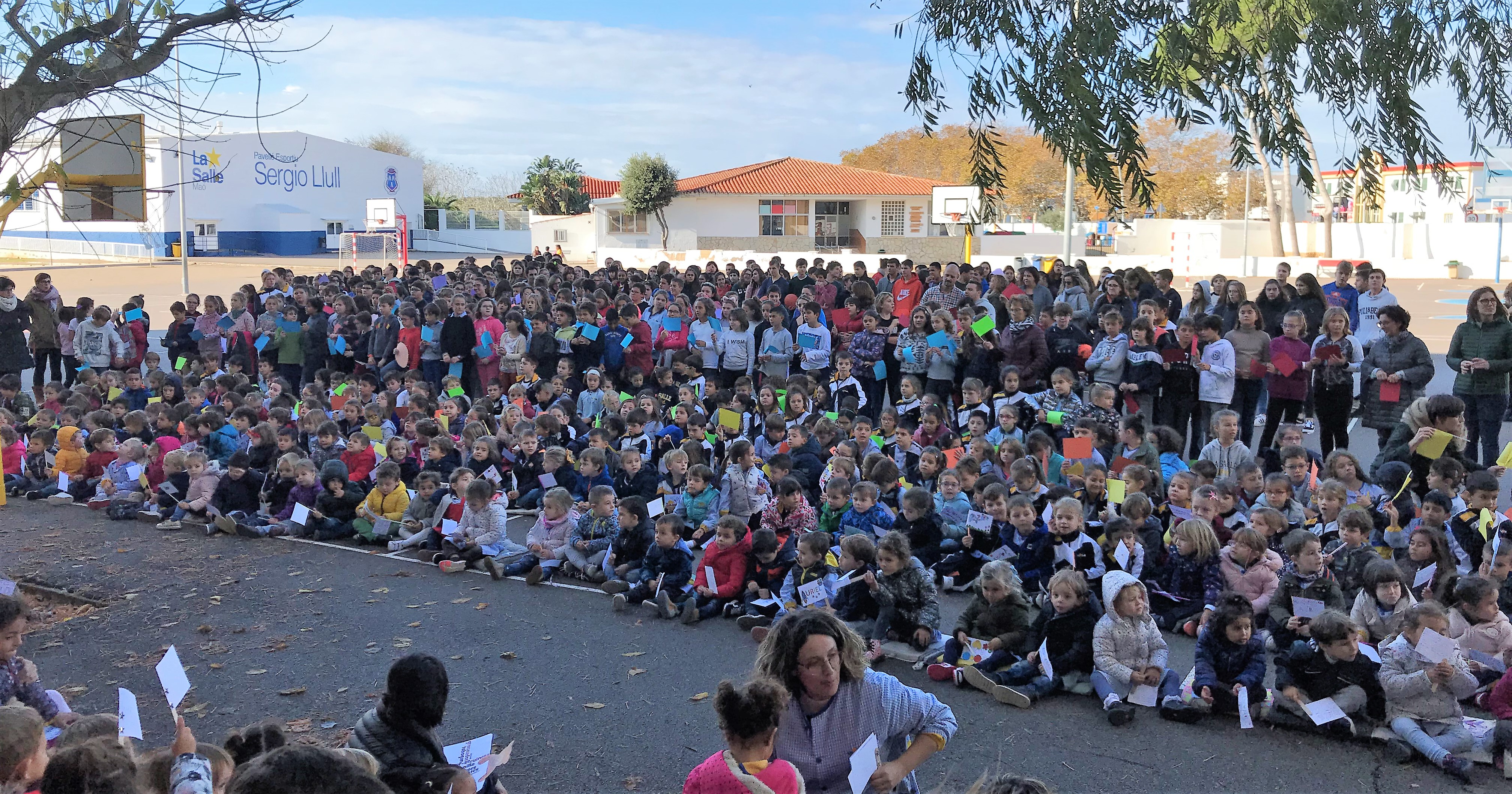 La Comunitat Educativa de La Salle Maó celebra el Dia de l’Infant 2018